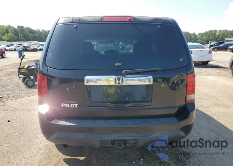 2013 Honda Pilot Lx из США, поврежденный, VIN 5FNYF3H29DB035278
